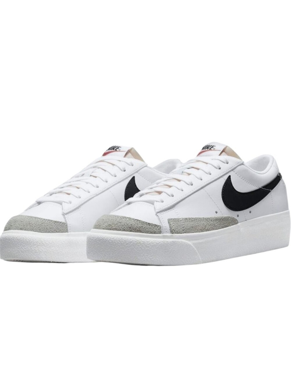 Nike Blazer Low Platform White Sail Black DJ0292-101 Women’s Size 6.5